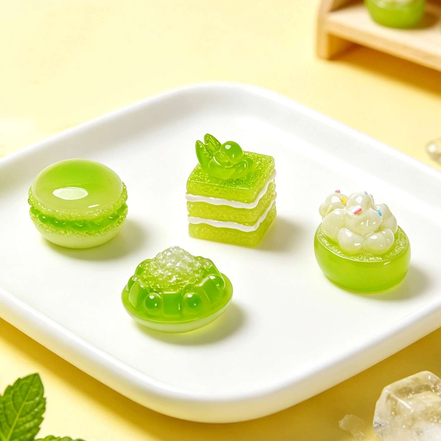 Micro Landscape Green and Flavorful Doll House DIY Decoration Accessories Miniature Small Ornaments Creative Gadgets ﻿