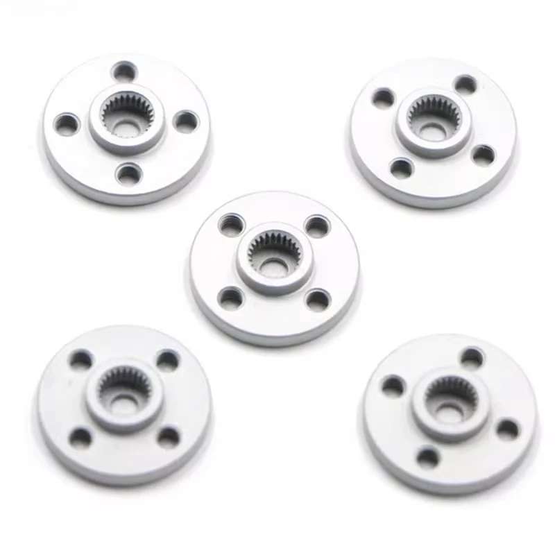 Aluminum Metal Small Disc 25T Standard Servo Arm Horn Universal Metal Servo Disc Robot Special MG995 MG996 ACE Robot Standard