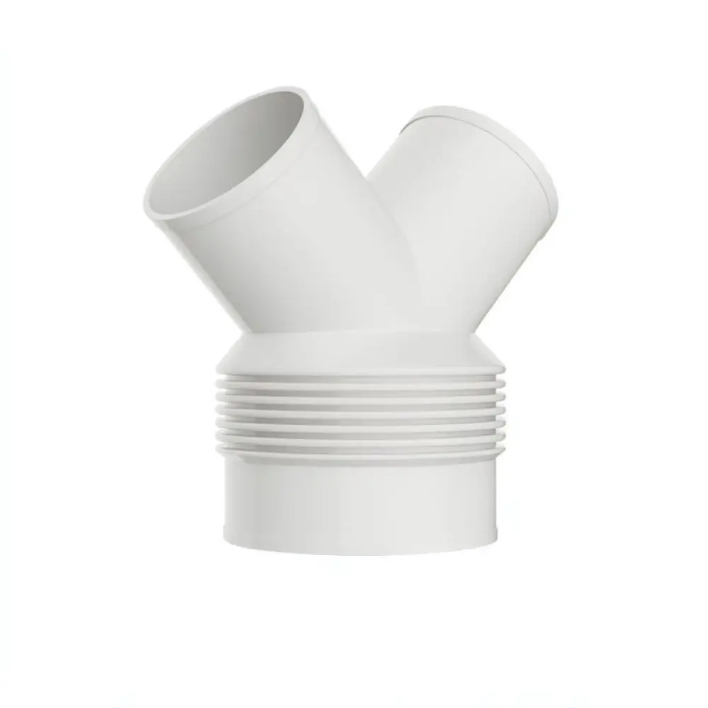 Durable Plastic T Connector For For Oufenqi Ventilation Duct System Pipe Hose Adapter Efficient Air Exhaust Fitting