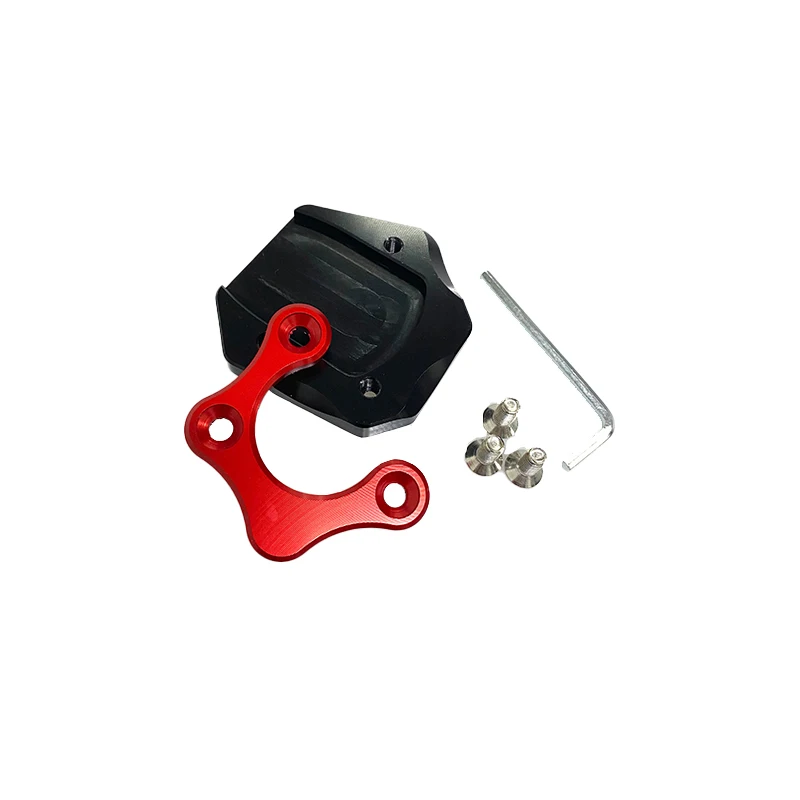 Motorcycle Kickstand Foot Side Stand Sidestand Extension Pad Support Plate For Honda rebel500 250 300 REBEL CMX300 CMX500