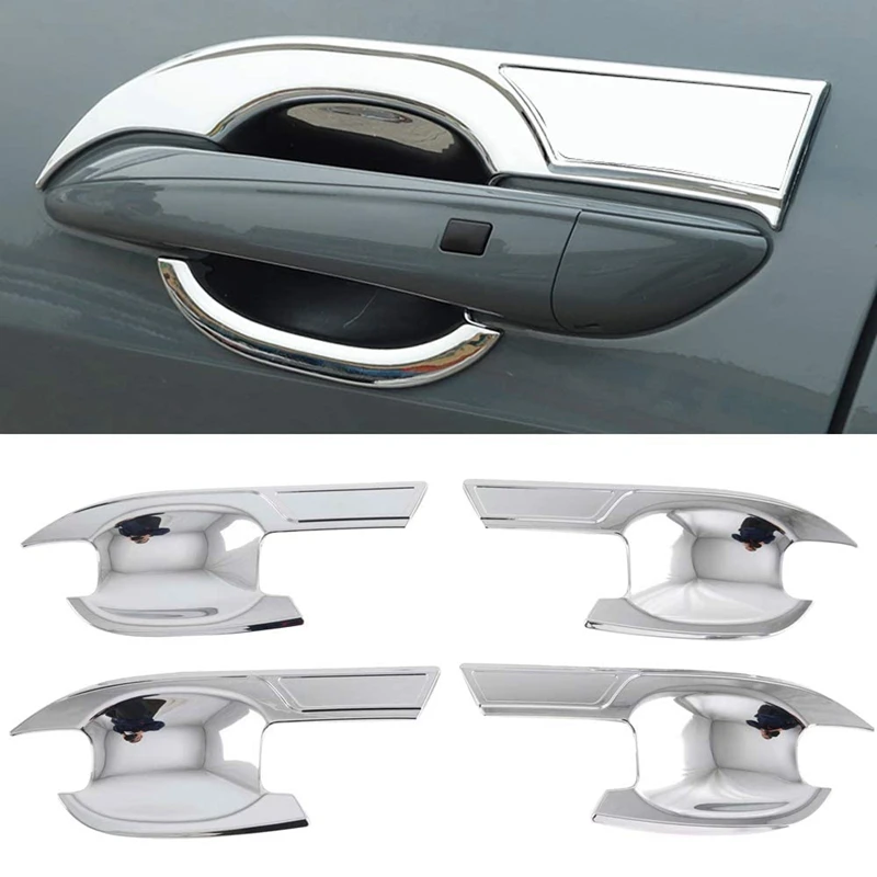 For Hyundai Elantra CN7 2021 Car Accessories Side Door Handle Bowl Cover Trim Decoration Frame Sticker