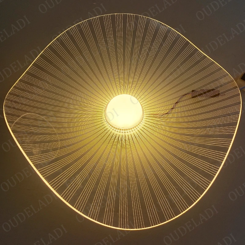 Lotus leaf pendant lights Modern Dining living room LED Hanging Lamp bedroom Ceiling lamp decor Kitchen Dining table Luminaires