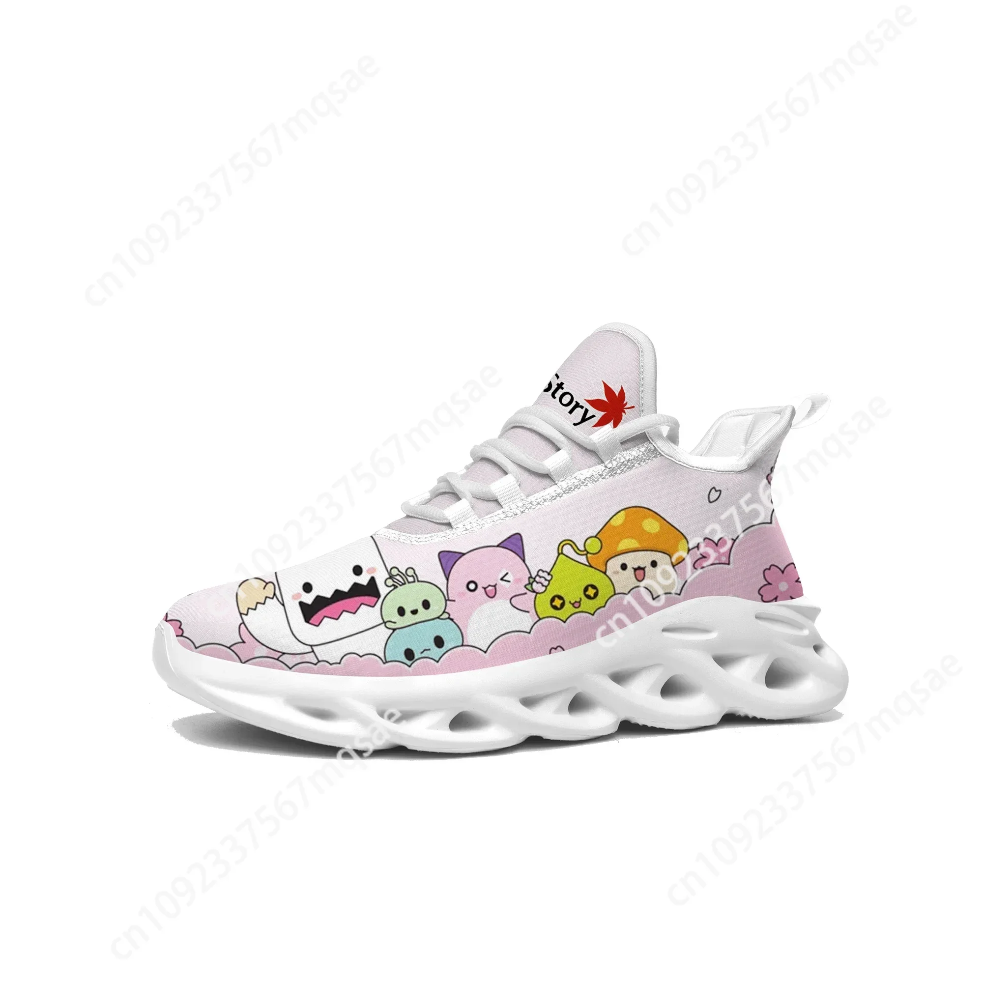 

Maplestory Sneakers Hot Cartoon Game Mens Womens Teenager Sports Running Shoes High Quality Fashion Custom Built Lace Up Shoes