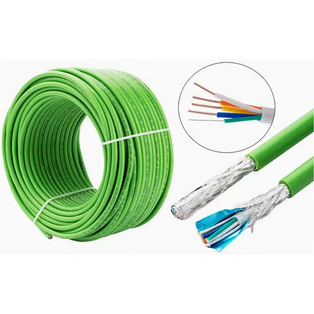 50m  6XV1840-2AH10 Industrial Ethernet Cable Profinet Bus Cable 4-core