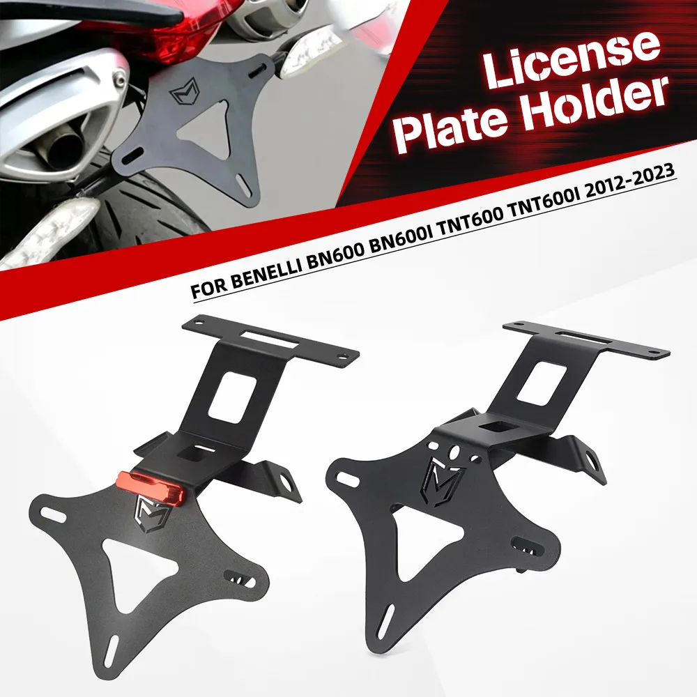 FOR BENELLI BN600 BN600i TNT600 TNT600I 2012-2023 Motorcycle License Plate Bracket Holder Rear Fender Eliminator Kit