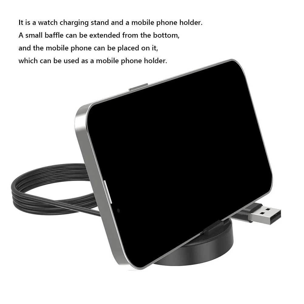 Kabel Pengisi Daya 100Cm Kabel Pengisi Daya USB Aksesori Jam Tangan Pintar Kabel Dock Dudukan Ponsel Pengisi Daya USB Pengganti untuk Jam Tangan OPPO 3 Pro/3/2