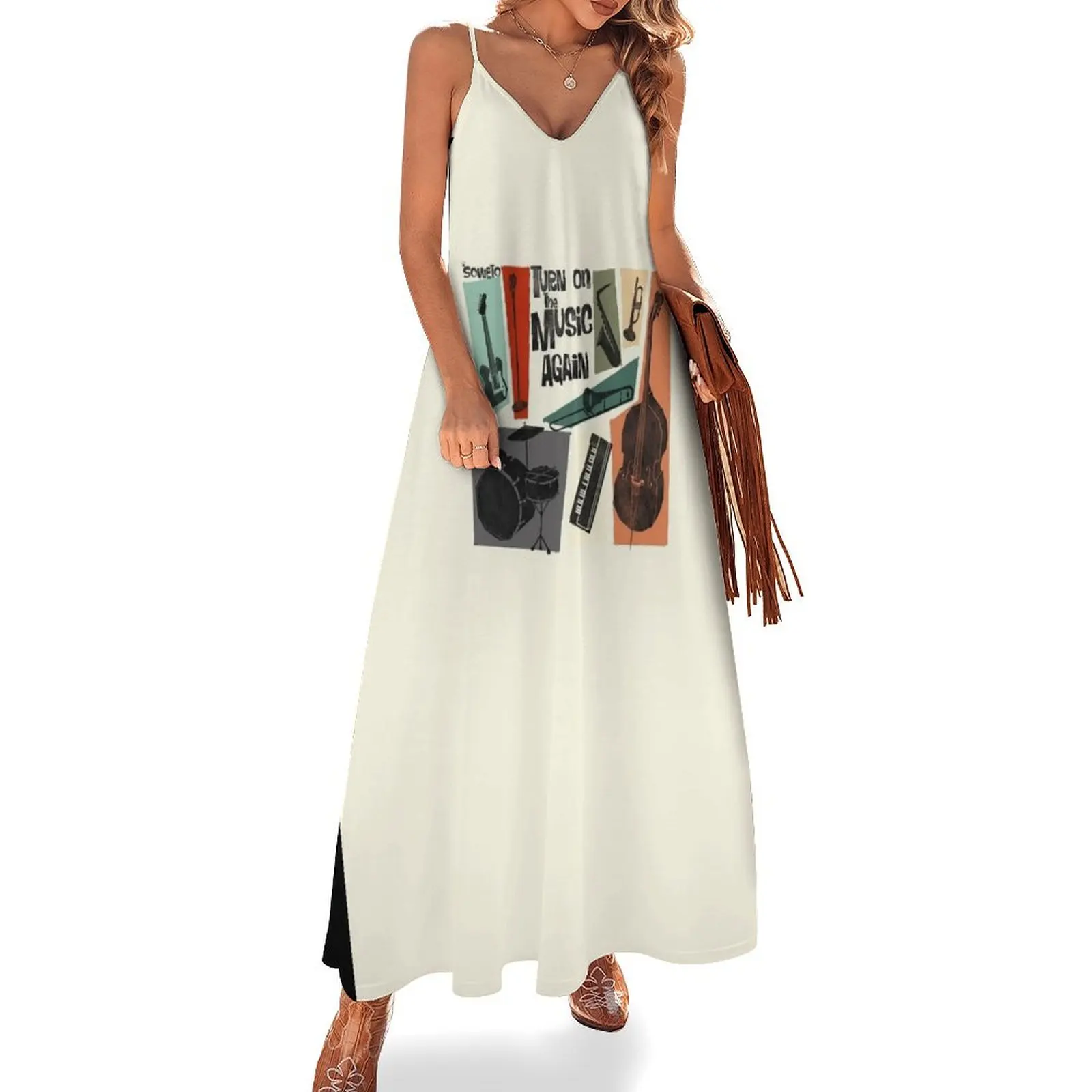 

Soweto Turn On The Music Again Sleeveless Dress dress for women summer women's summer clothing 2024