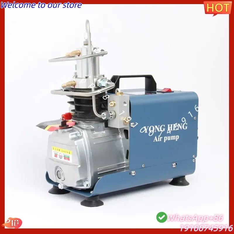 2026Hot 4500PSI PCP Air Compressor 30MPa Auto Stop LCD Display Paintball Scuba Tank Inflator