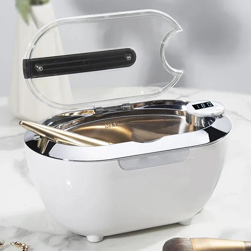 Household 220v Ultrasonic Cleaner, Glasses And Jewelry Cleaner, High-power And High-capacity Ultrasonic Cleaner, Tooth Socket