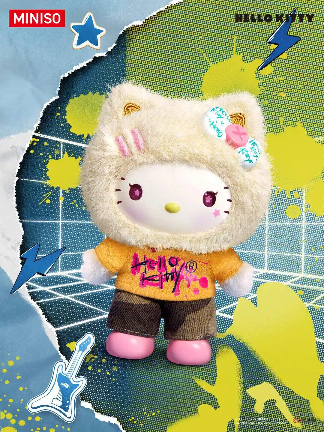 NEW Hello Kitty Graffiti Series Blind Box Trendy Collectible Toy
