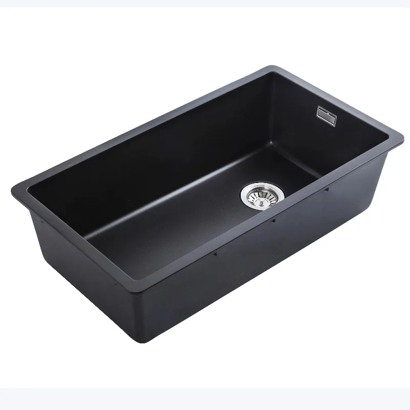 STLF High Quality NA3318  Granite Single Bowl  CUPC Undermount Farm Quartz Kitchen Sink