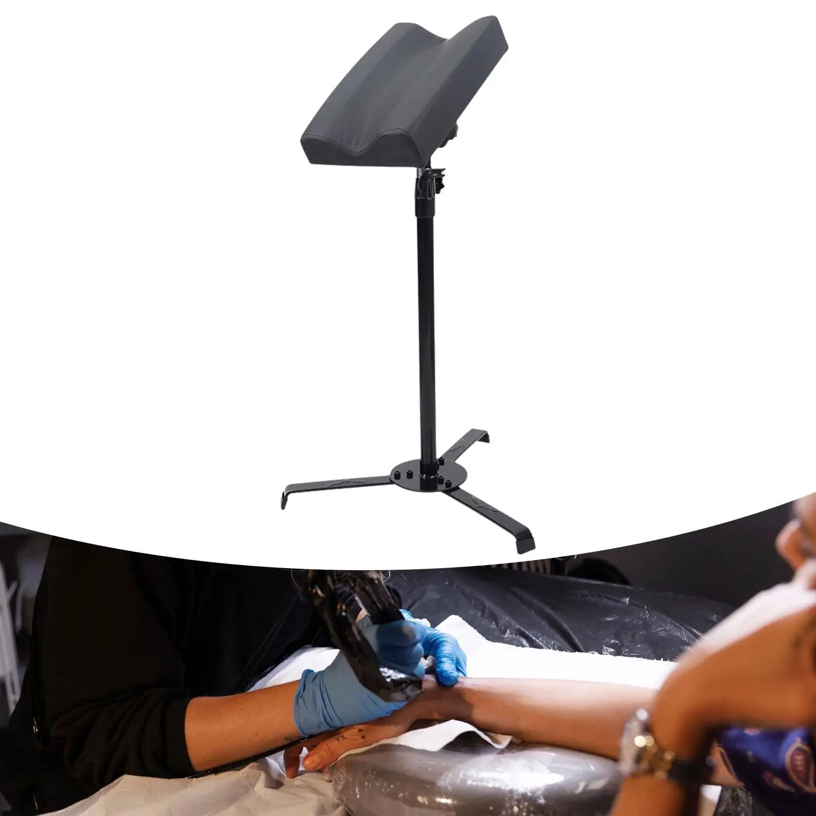 مسند ذراع الوشم معدات الوشم الاحترافية المائلة لاستوديوهات صالونات التجميل