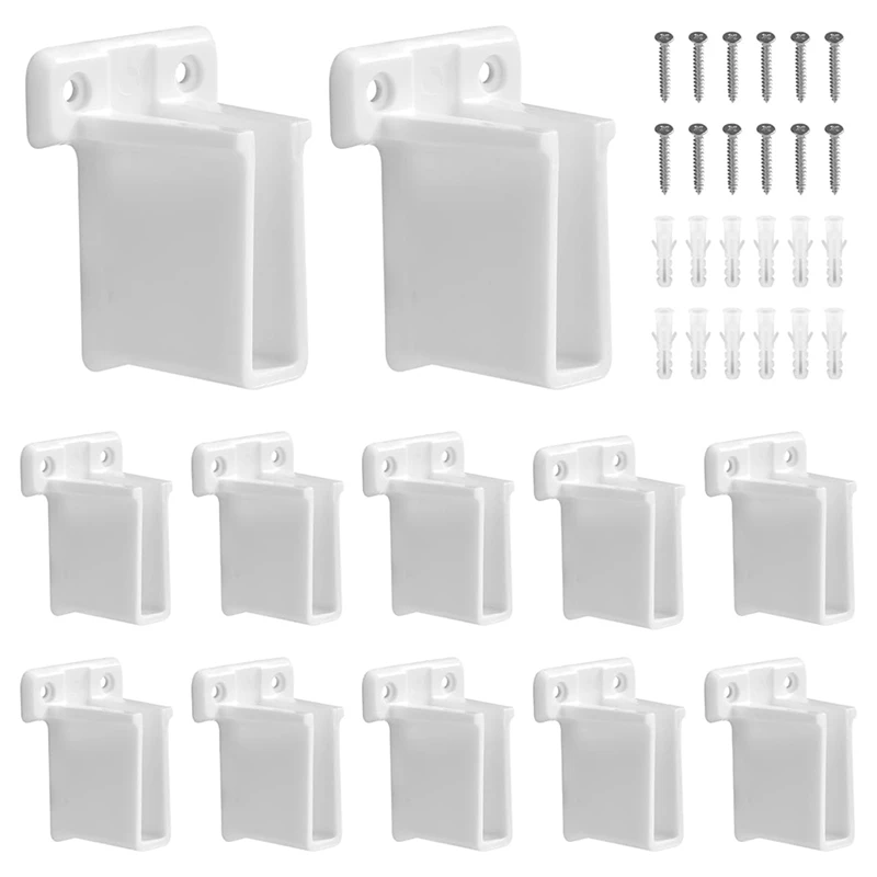 AB09-12 staffe per mensola in filo metallico, staffe per mensole per armadio resistenti staffe per montaggio a parete staffa di supporto angolare per mensola in filo metallico
