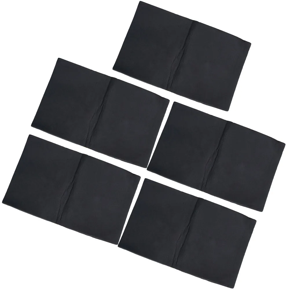 5Sheets 50x30cm Car Soundproof Cotton Premium Sound Insulation Foam for Noise Reduction Heat Resistance Easy Peel and Stick