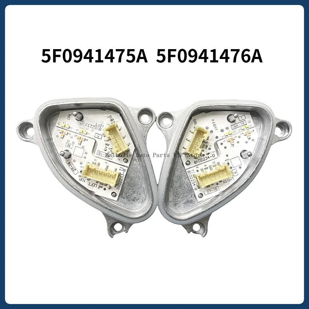 

New headlight and daytime running light module White LED DRL module for 2017-2019 Seat Leon MK3 models OEM 5F0941475A 5F0941476A