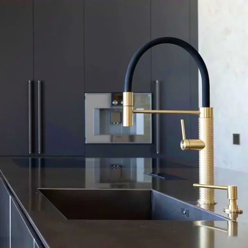 Hot selling modern multifunction kitchen faucet luxury stainless steel faucet