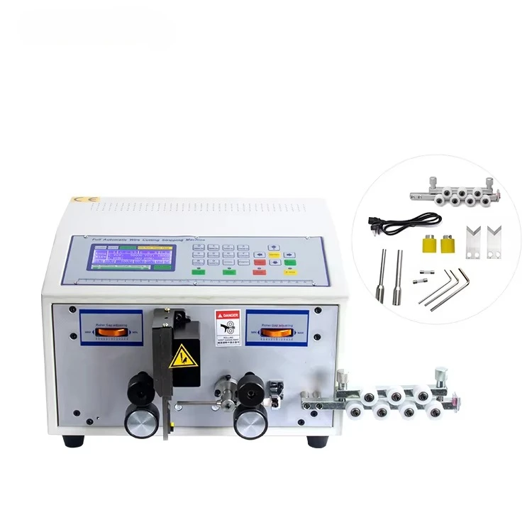 EW-01A SWT-508C Fully Automatic USB Data Cable Manufacturing Equipment Computer Cable Wire Cutting Stripping Machine — купить у AliExpress WW
