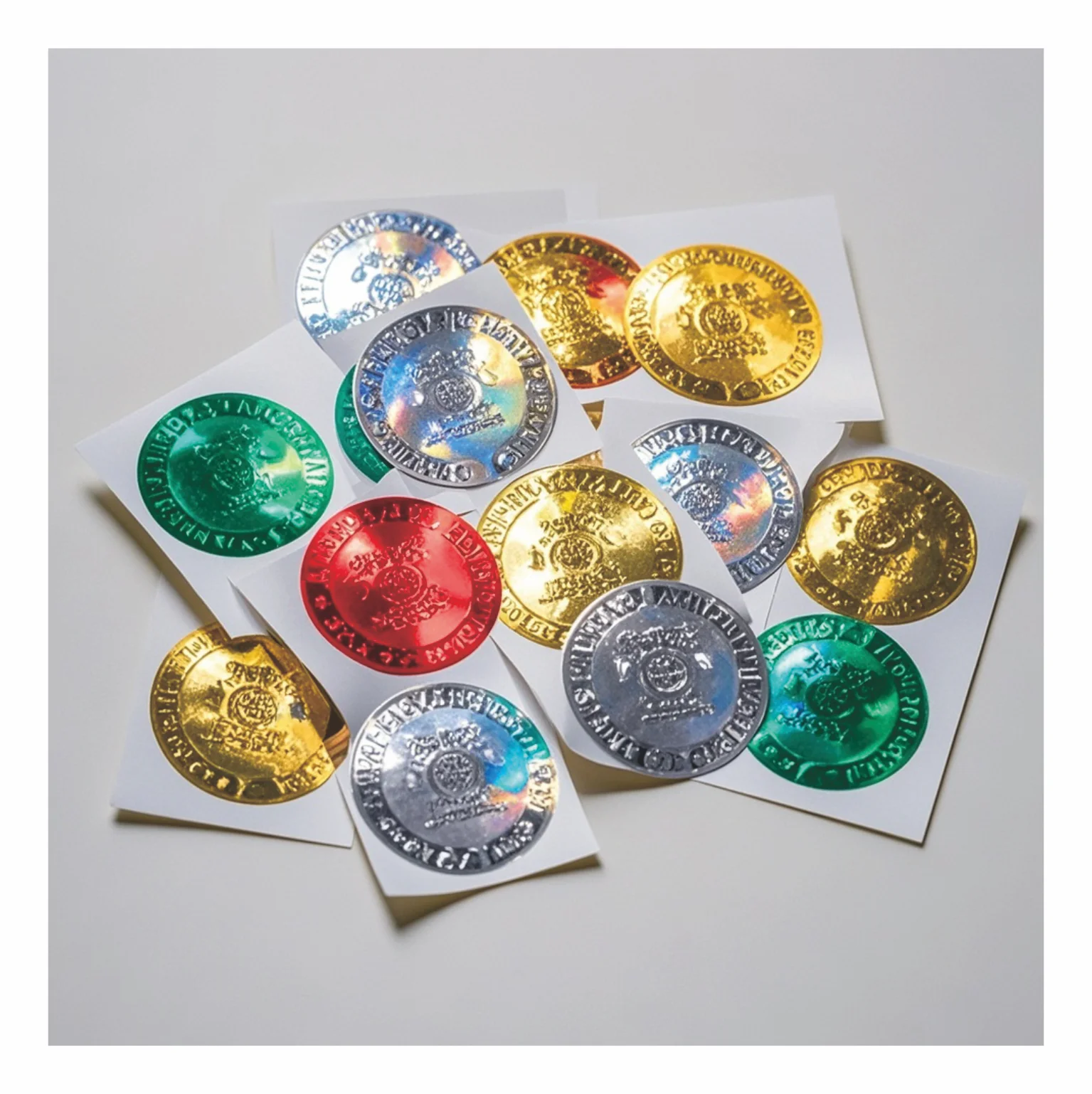 Hot Selling Hot Stamping Embossed Stickers Tamper Evident Stickers With Low Price