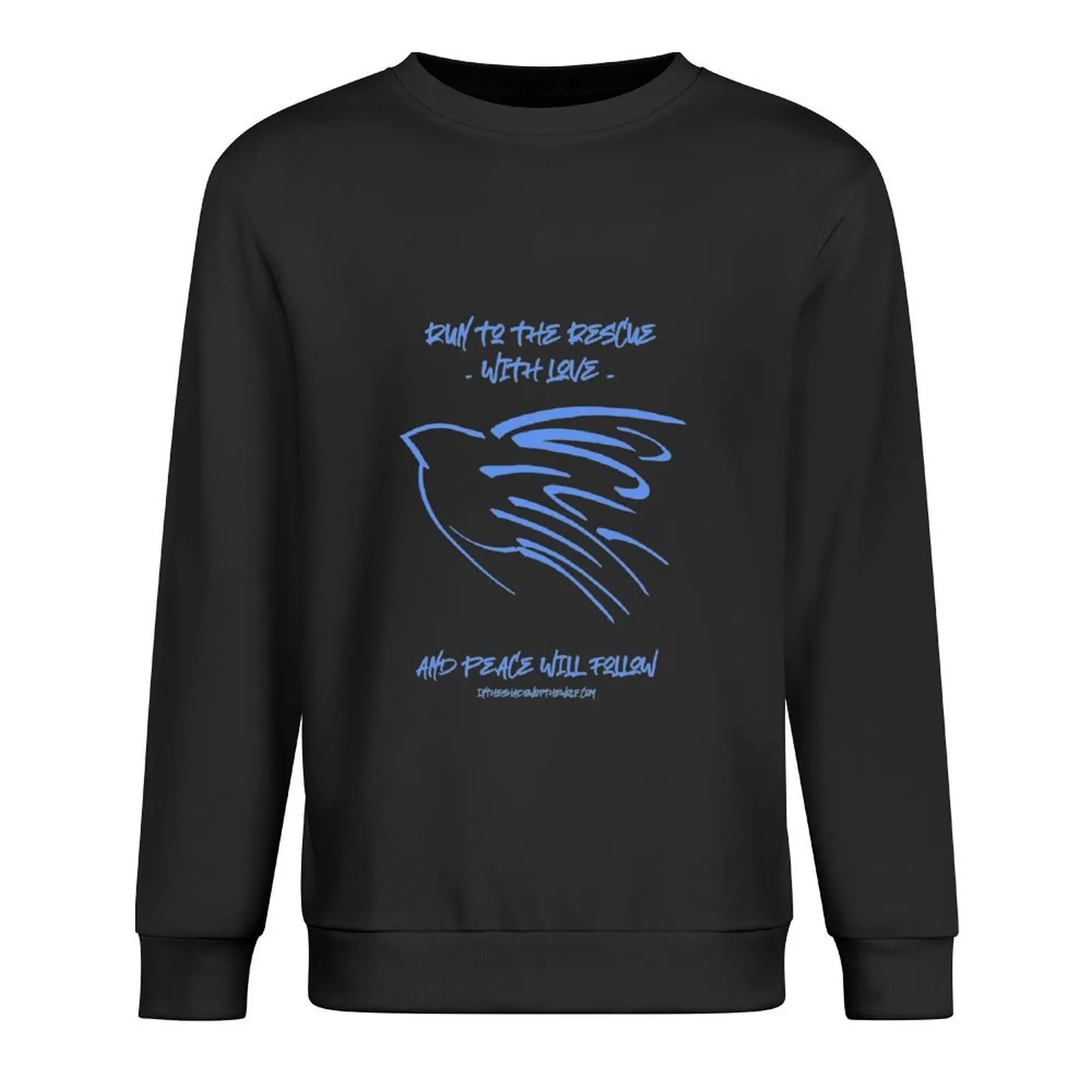 Run to the rescue with love and peace will follow. Pullover autumn clothes korean style clothes men sweatshirt