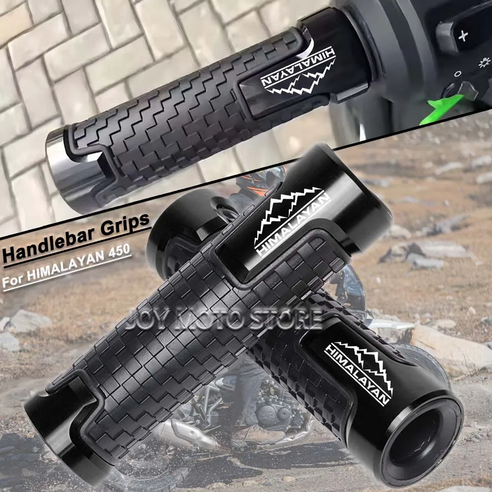 

For Himalayan 450 Motorcycle CNC Handlebar Grips Anti-Slip Handle Bar