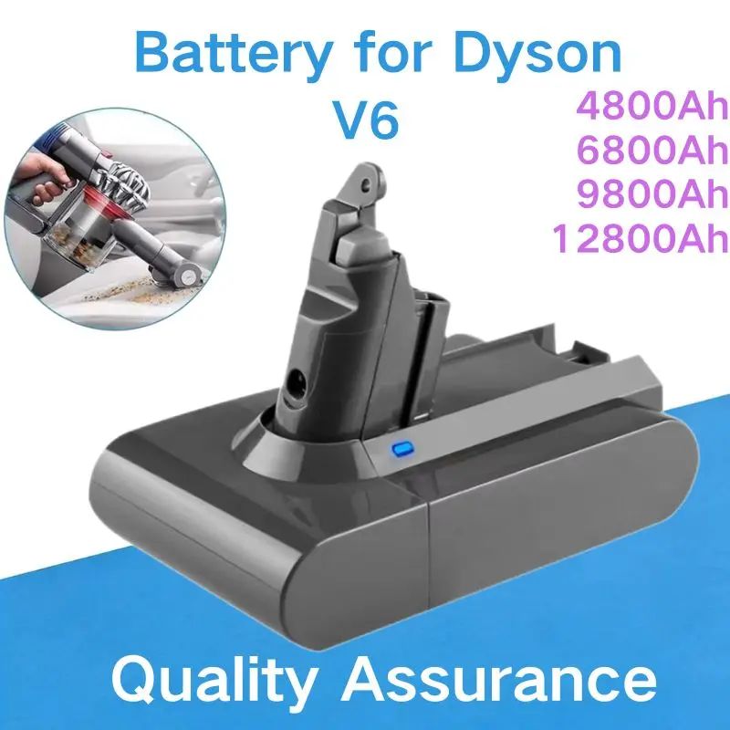 For Dyson V6 Replacement Battery For Dyson DC58 DC59 DC62 SV03 SV05 SV09 Absolute Vacuum Cleaner Power Tools
