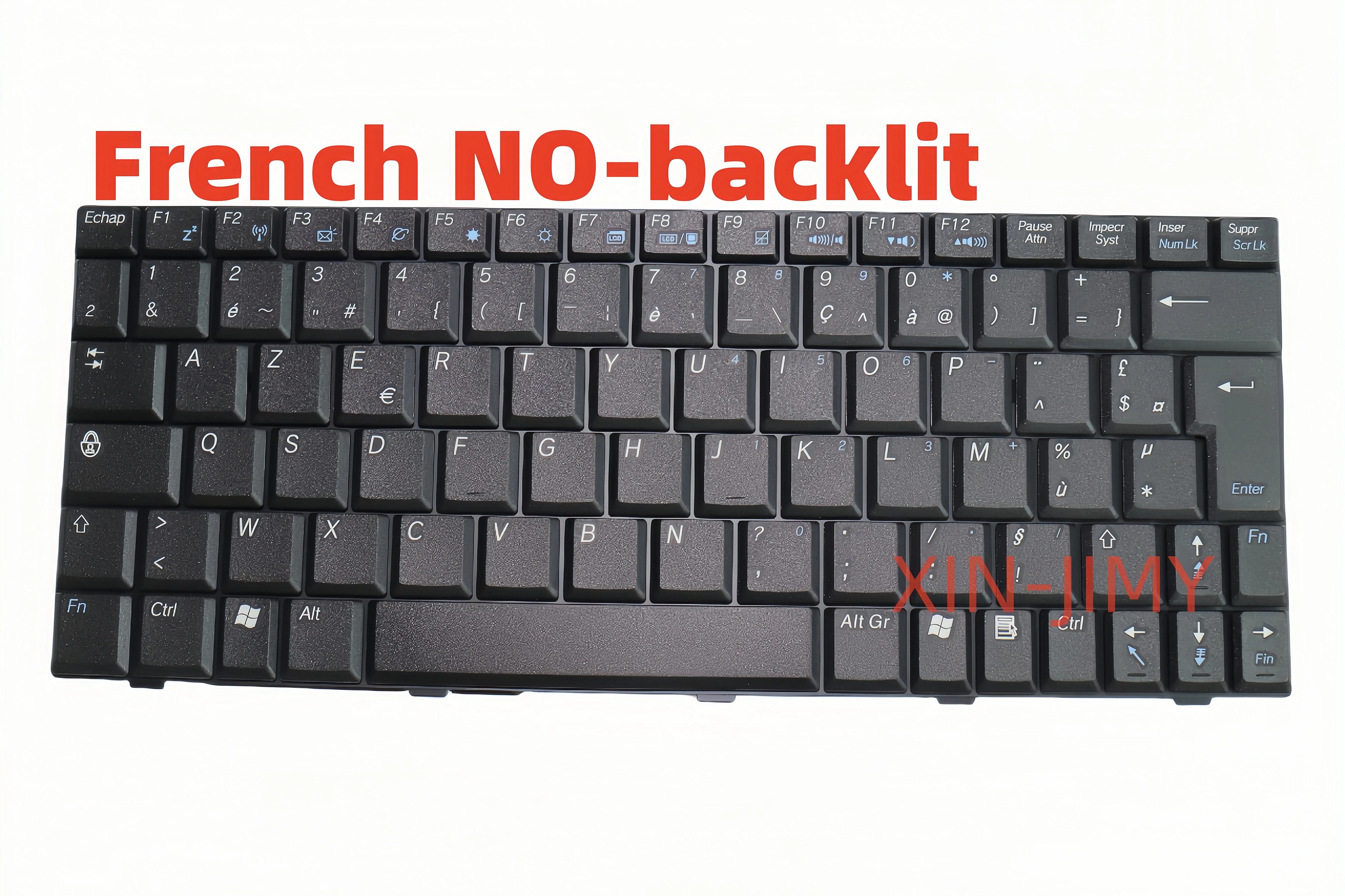 French Keyboard For Asus U5F U5A Black without backlit