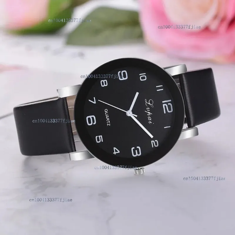 Newest Fashion 2024 Women Watches Casual Quartz Leather Band Watch Analog Wristwatch Clock Gift Luxury Relogio Feminino