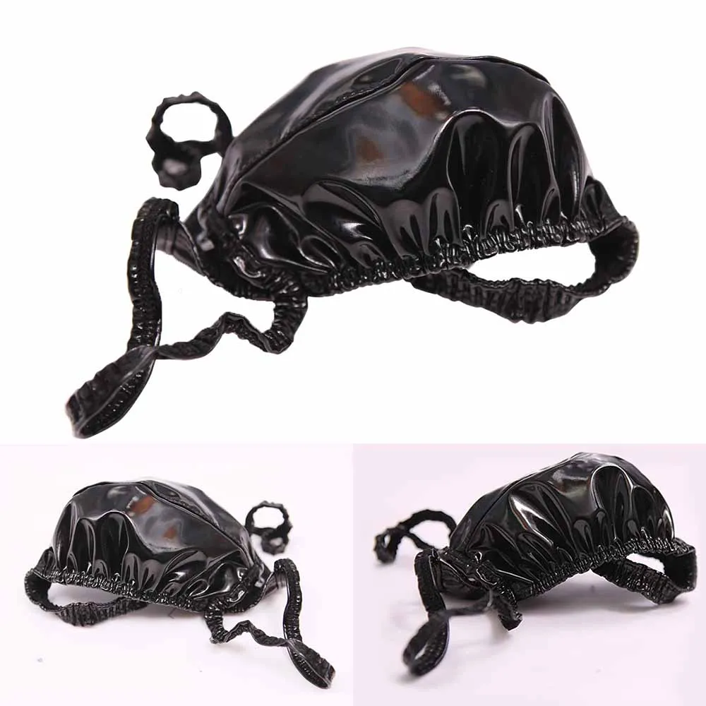 

Sexy Thong Crease U Bulge Carapace Underwear Men Sexy Stretch Glossy PU Leather Underpants Low-Rise G-String T-Back Briefs