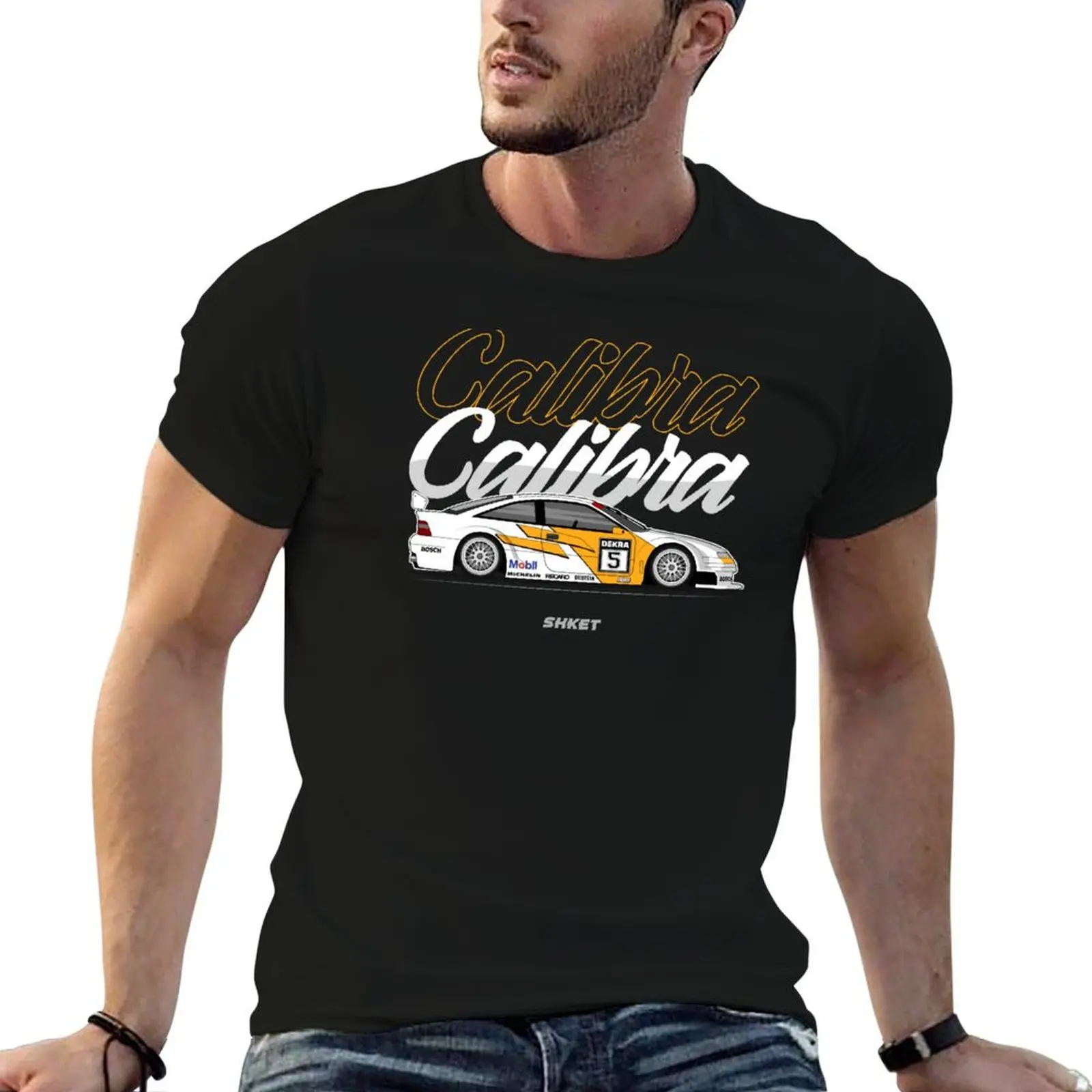 

Opel Calibra V6 DTM T-Shirt man graphic t shirt graphic t shirts for man T-Shirt