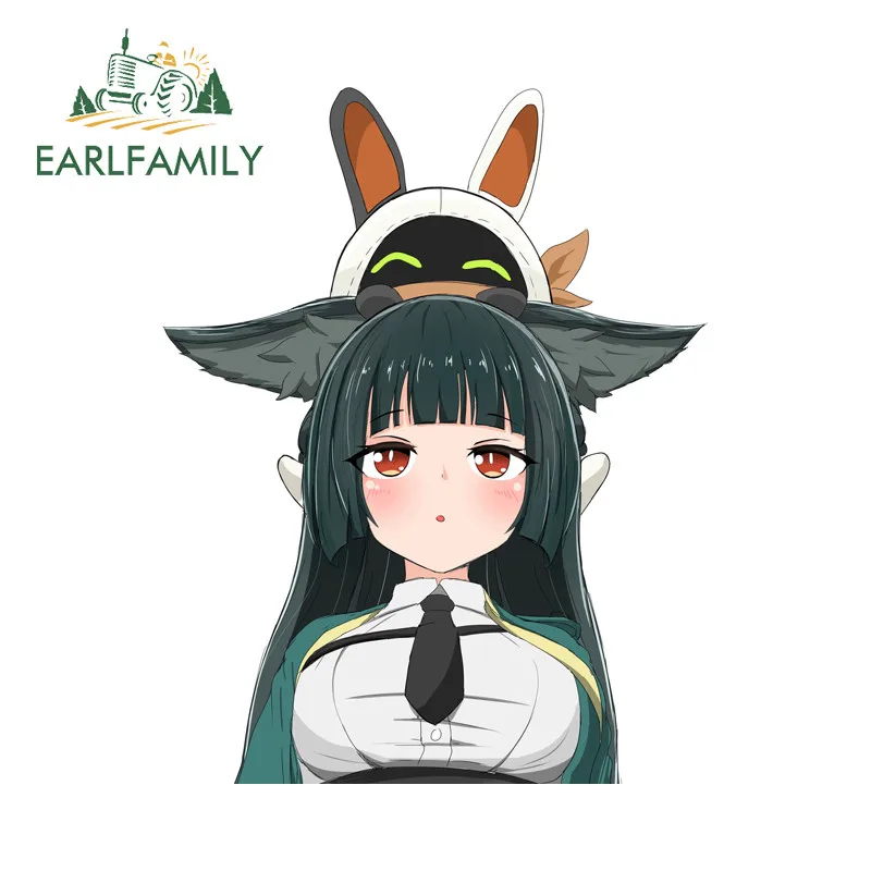 

EARLFAMILY Zenless Zone Zero Miyabi Hoshimi Car Stickers Motorcycle Windows Skateboard Occlusion Scratch Decals Custom Printing