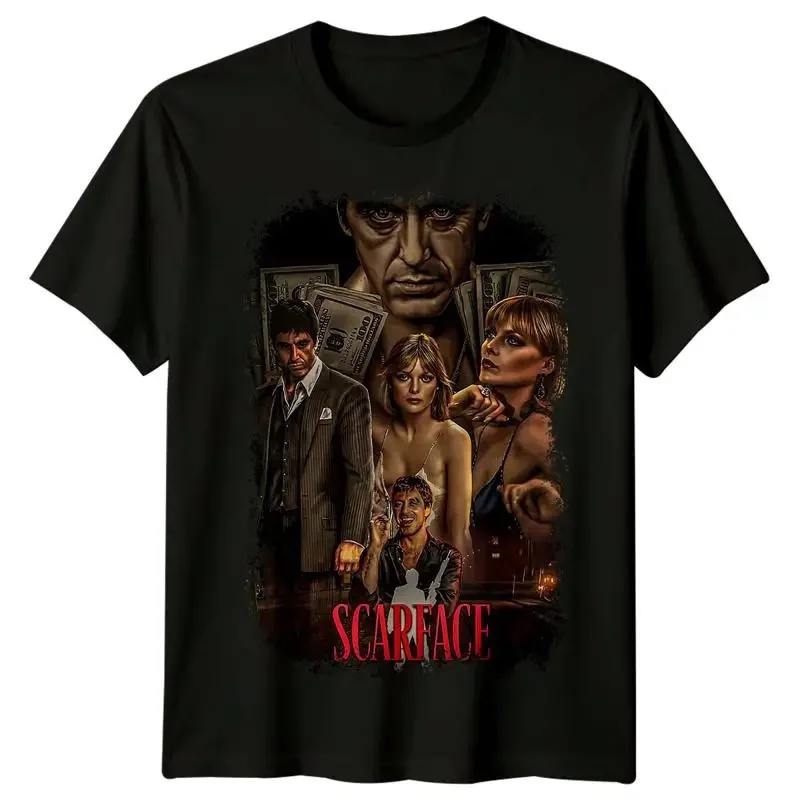 Scarface 1983 Movie Poster Inspired T shirt Retro Classic Film