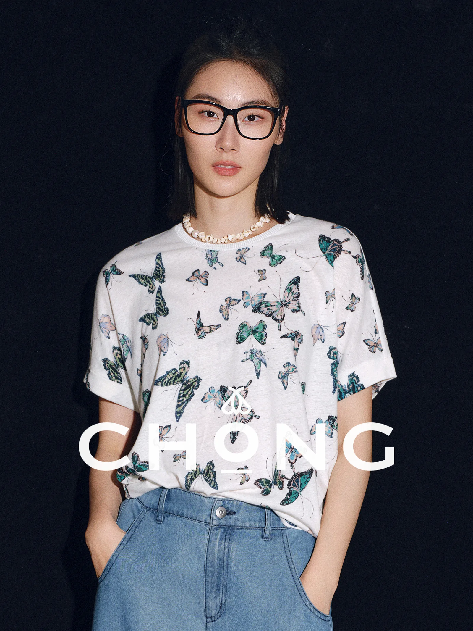 

Invisible Cut Loose ort Sve T-irt Mixed Linen Cotton Digital Printing Comfortable Breathable Women's Summer Top