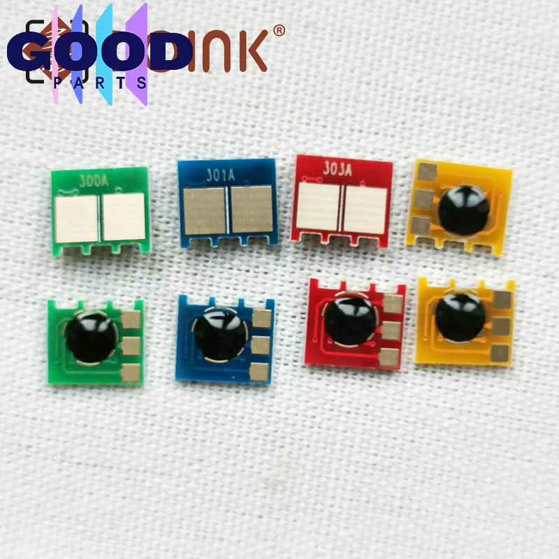20pcs Chip CF300A CF301A CF302A CF303A For HP Color LaserJet Enterprise M880 M880Z+/880Z/880Z+NFC Toner Cartridge Chip 827A