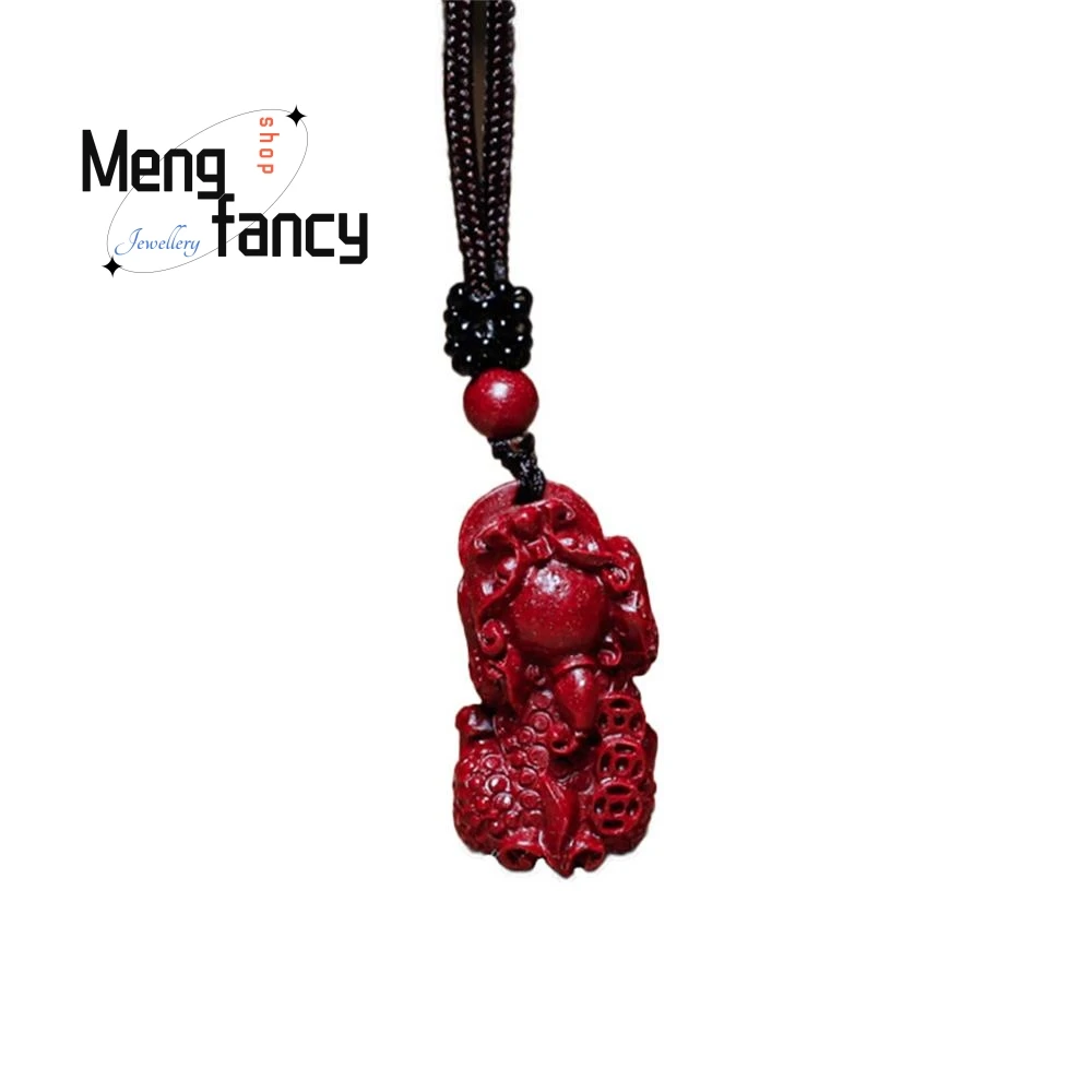 محتوى عالي الطبيعية الأرجواني الذهب الرمال الزنجفر فورتشن Pixiu قلادة رائعة أفضل بيع الأزياء والمجوهرات زوجين هدية عيد #2