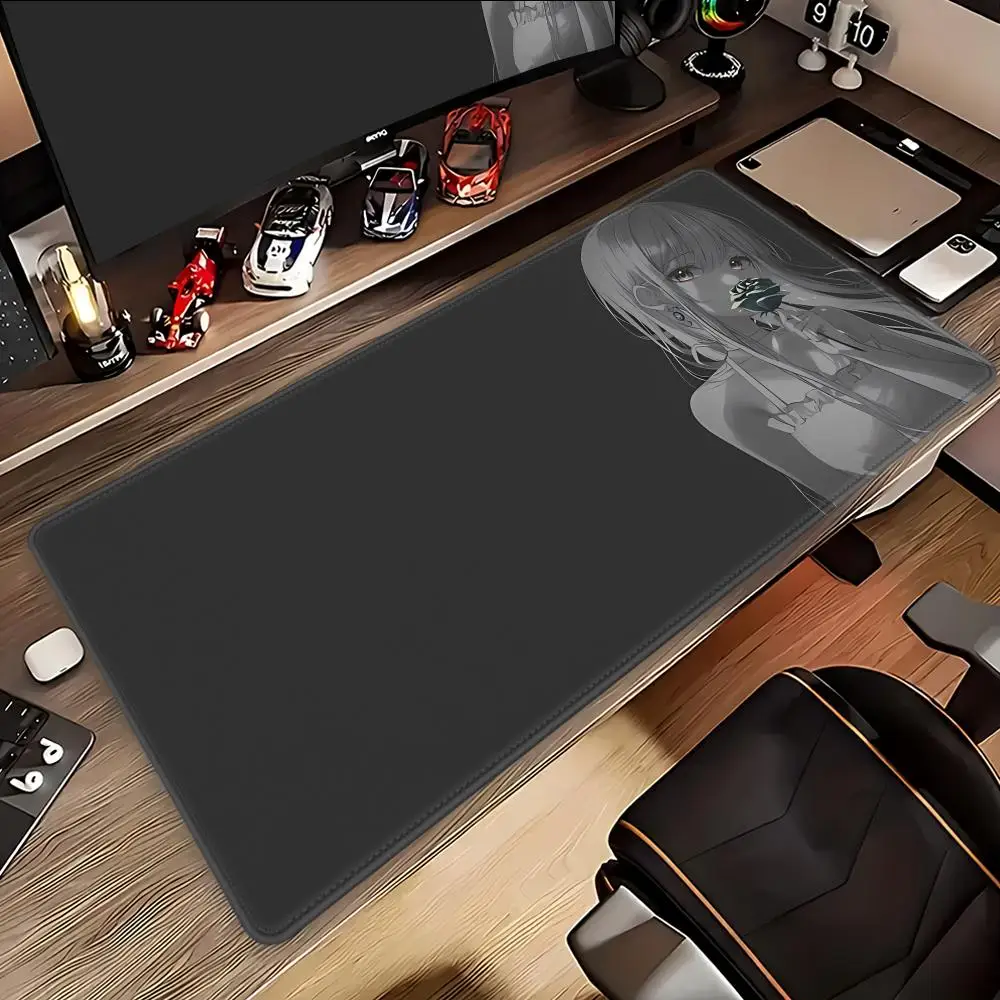 

Популярный в Китае коврик для мыши Черно-белый стиль для девочек Анимация Красивый XXL Игровой эксклюзивные коврики для мыши ПК Компьютерный коврик Декор