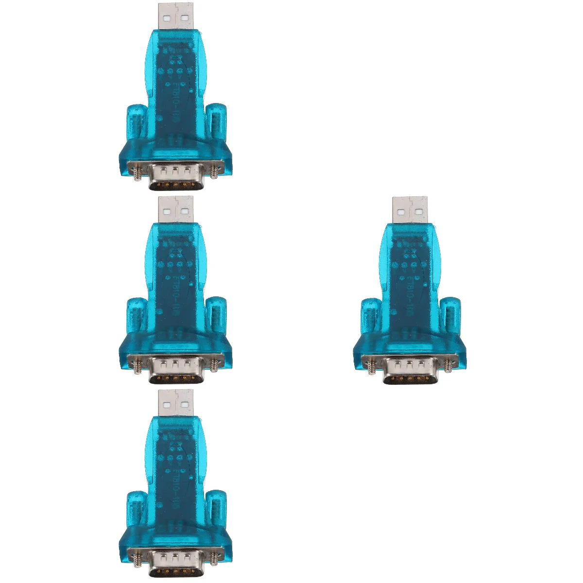 

4 Pack Adapter Convert to Serial Port USB Converter Fast Convenient Adaptor