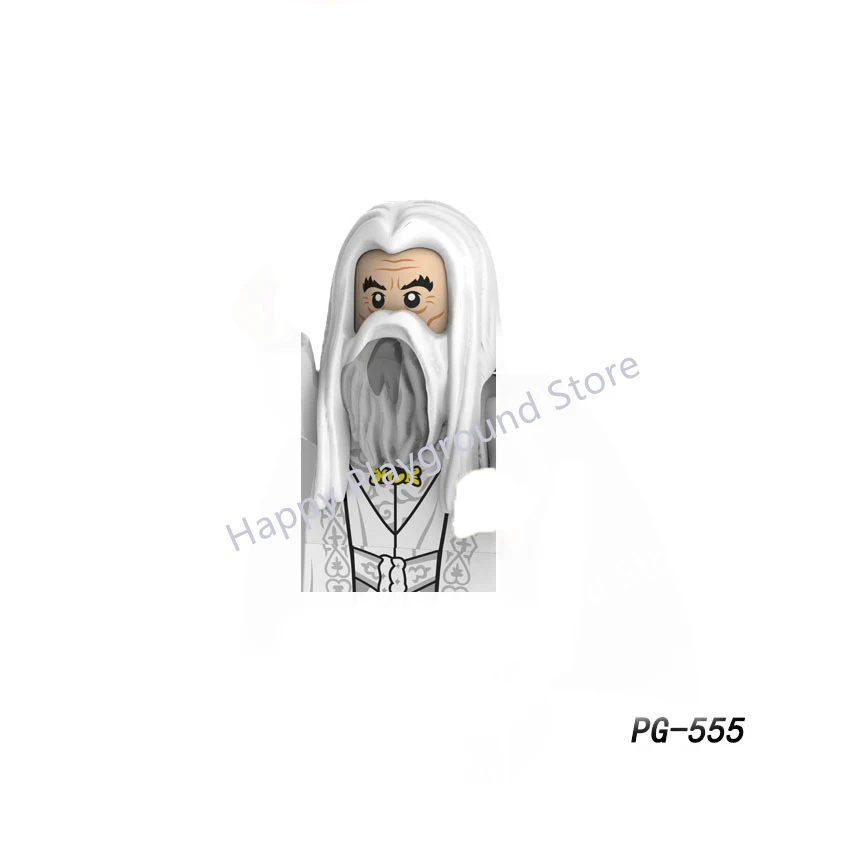 Neue Herr der Ringe Figuren-Modelle Elfen Orks Armee Gandalf Saruman Game of Thrones Actionfiguren Bausteine Spielzeug Geschenke