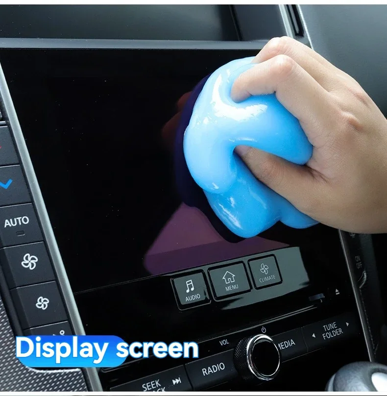 160g Car Cleaning Gel Duster to Removes Interior Dust Air Vent Outlet Dashboard Laptop Magic Cleaning Tool Wash Mud Remover