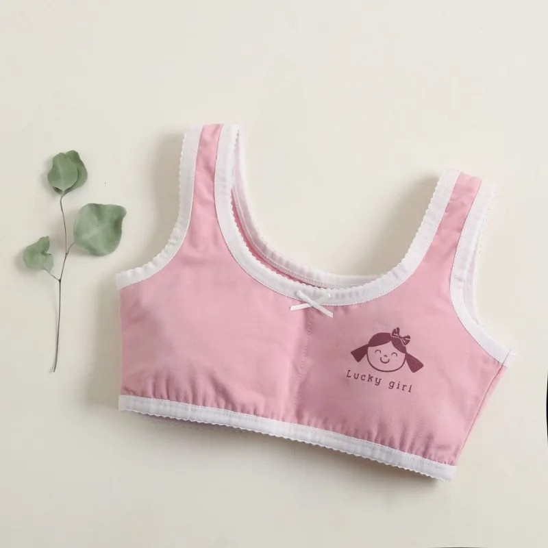 Girls Underwear Training Bras Children Pure Cotton A-class Summer Vest