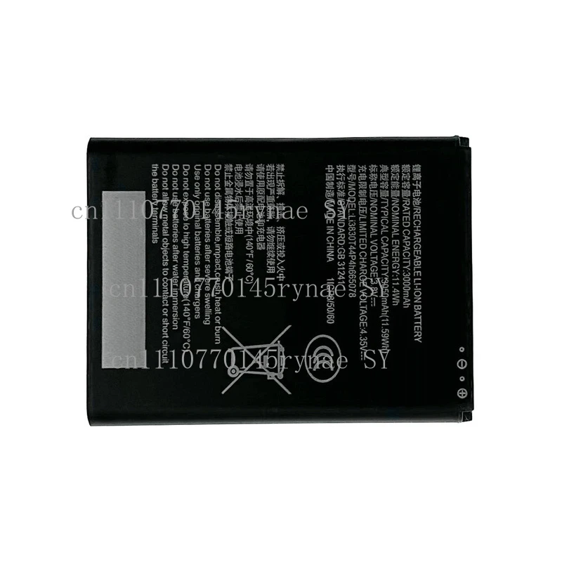 Replacement Li3830T44P4h665078 Battery For ZTE U10S PRO Wifi 6G Wifi6 Portable Wireless Router Batteria Batteries
