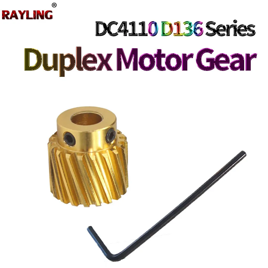 Duplex Motor Gear 19T For Use in Xerox DocuCentre 4110 4112 4127 4590 4595 1100 900 D95 D125 D110 D136 068K56400