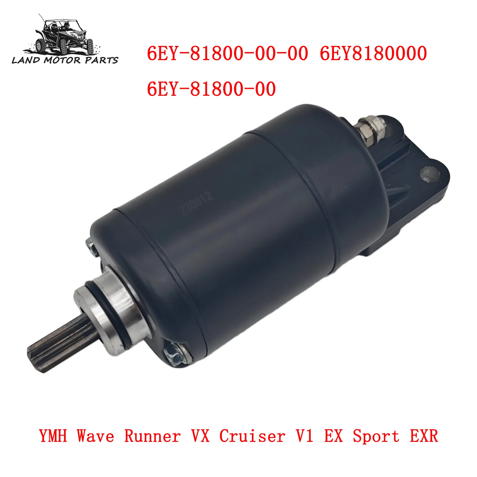 STARTING MOTOR ASSY 6EY-81800-00-00 6EY8180000 6EY-81800-00 For YMH VX1050  Wave Runner VX Cruiser V1 EX Sport EXR