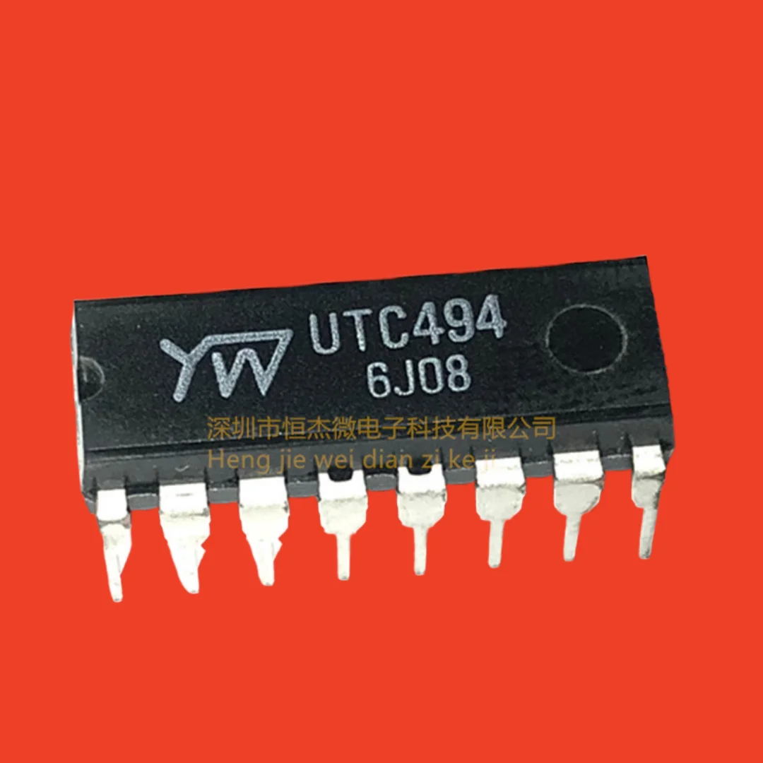 5PCS/brand new original UTC494 in-line DIP16 voltage type pulse width modulation control circuit chip