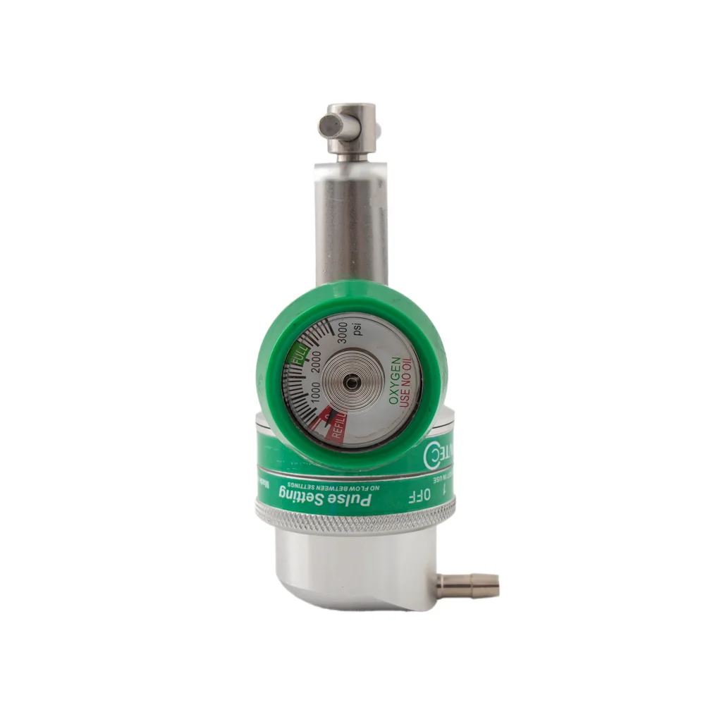 Medical  Pressure Cylinder Regulator Click Type Pin Yoke Medical  Regulator