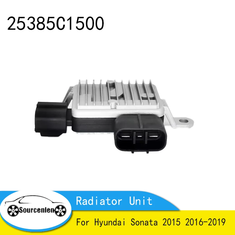 

Совершенно новый 25385C1500 25385-C1500, модуль управления электрическим охлаждающим вентилятором, релейный блок радиатора, подходит для Hyundai Sonata 2015 2016-2019