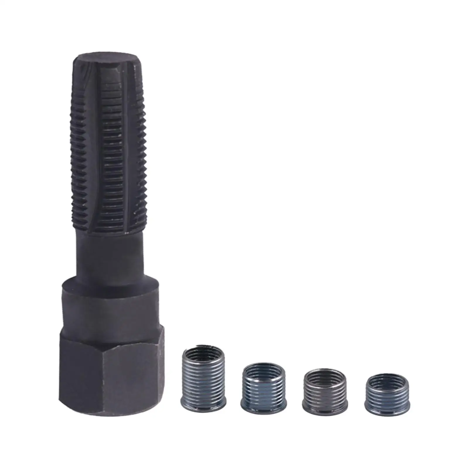 14mm Spart Plug Thread Repair Kit Hardware for 14mm Sparking Plugs Repair Auto Accessories with Inserts Spark Plug Rethread Kit