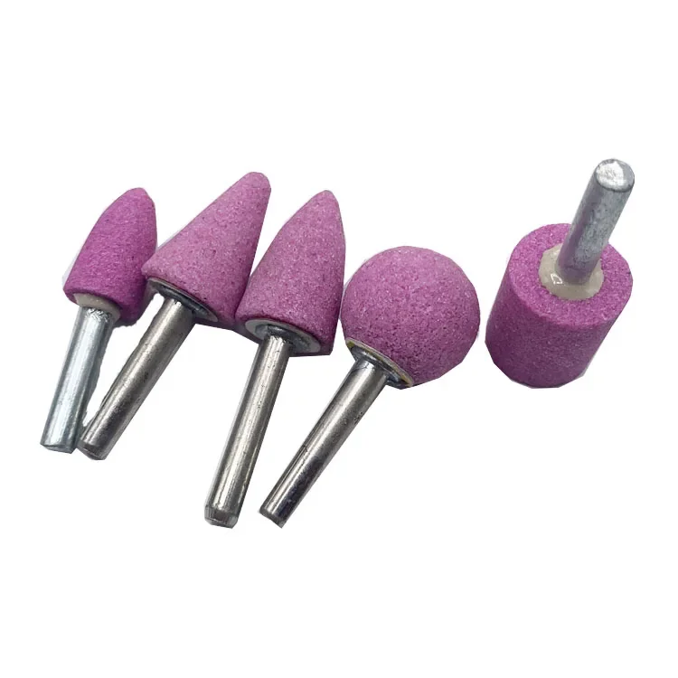 SATC Abrasive Tool Mix Pack Grinding Head Polishing Stone Wood Knife Sharpener Mounted  for Metal Stainless Steel