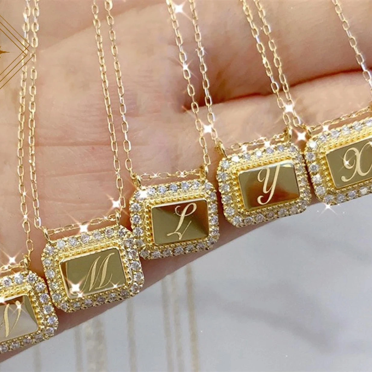 

Enamel Bubble Name Necklace Personalized Zircon Names Nameplate Zircon Letters Plated Pendant Baby Necklace for Daughter Jewelry