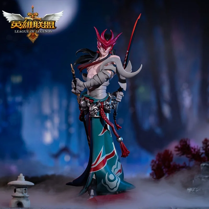 

New League Of Legends Lol Sealing Demon Sword Soul Yongen Medium Sculpture Desktop Ornaments Game Figure