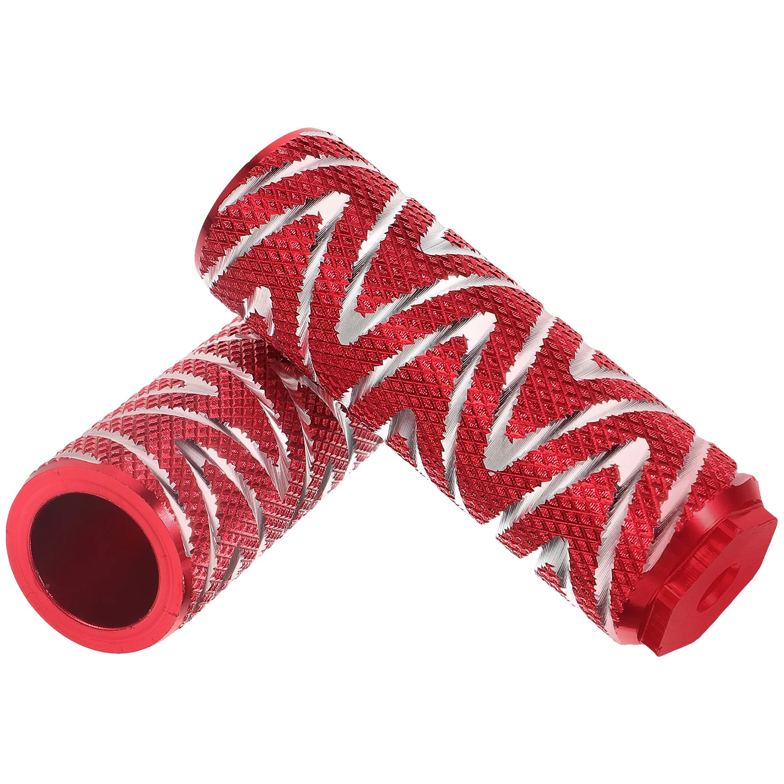 

1Pair Rear Bike Pegs Aluminum Alloy Durable Sturdy Cycling Pedals for Mountain Road Bikes Wear-Resistant Bike Accessory